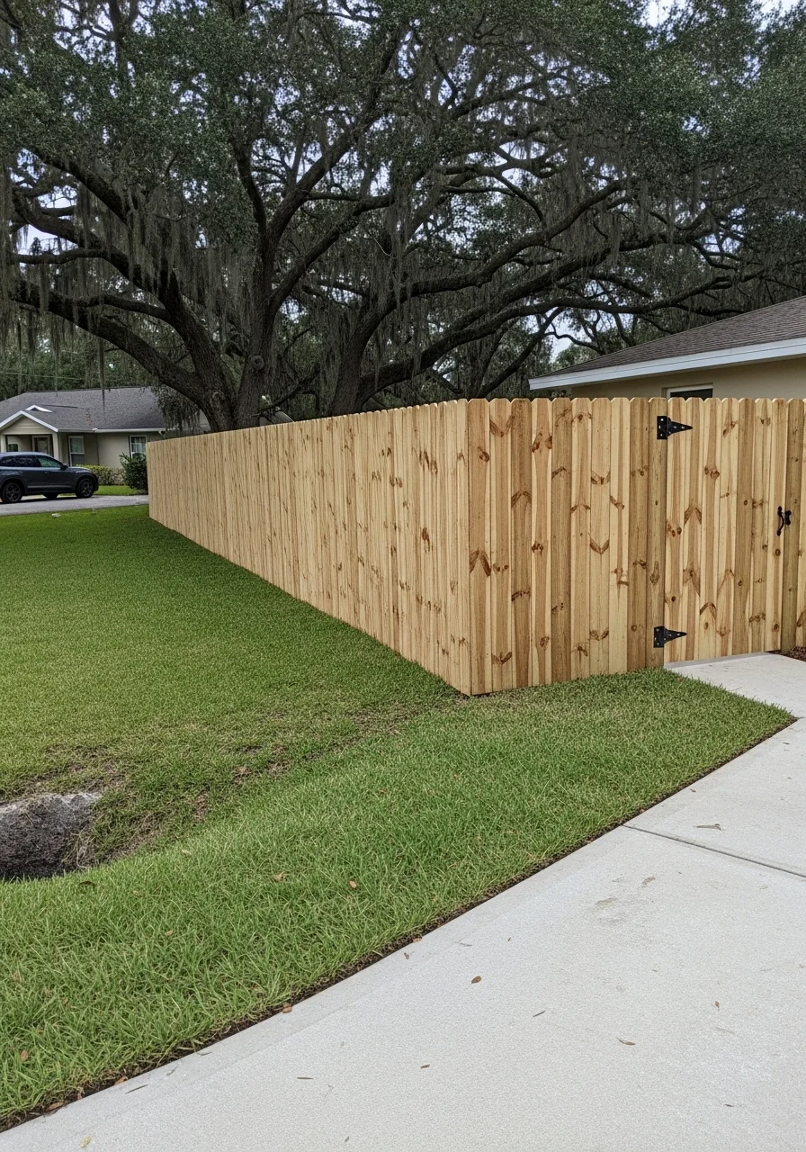 Fort McCoy home exterior showing community character and property setting.